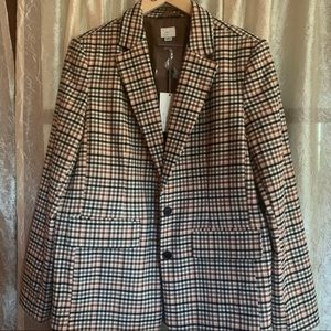 A New Day Plaid Blazer